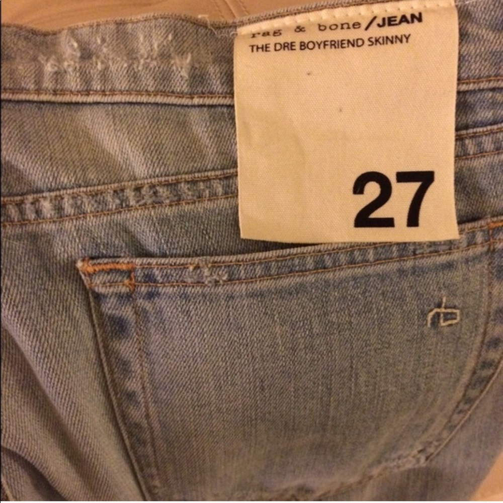 'The Dre' Destructed JeansRAG & BONE/JEAN - Picture 8 of 16